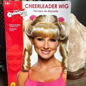 Brand New Blonde Wig with Pigtails Halloween Costume